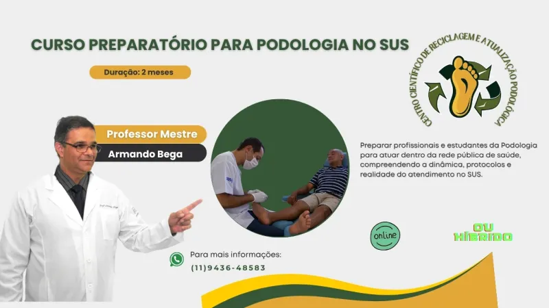 Curso Preparatório para a Podologia no SUS